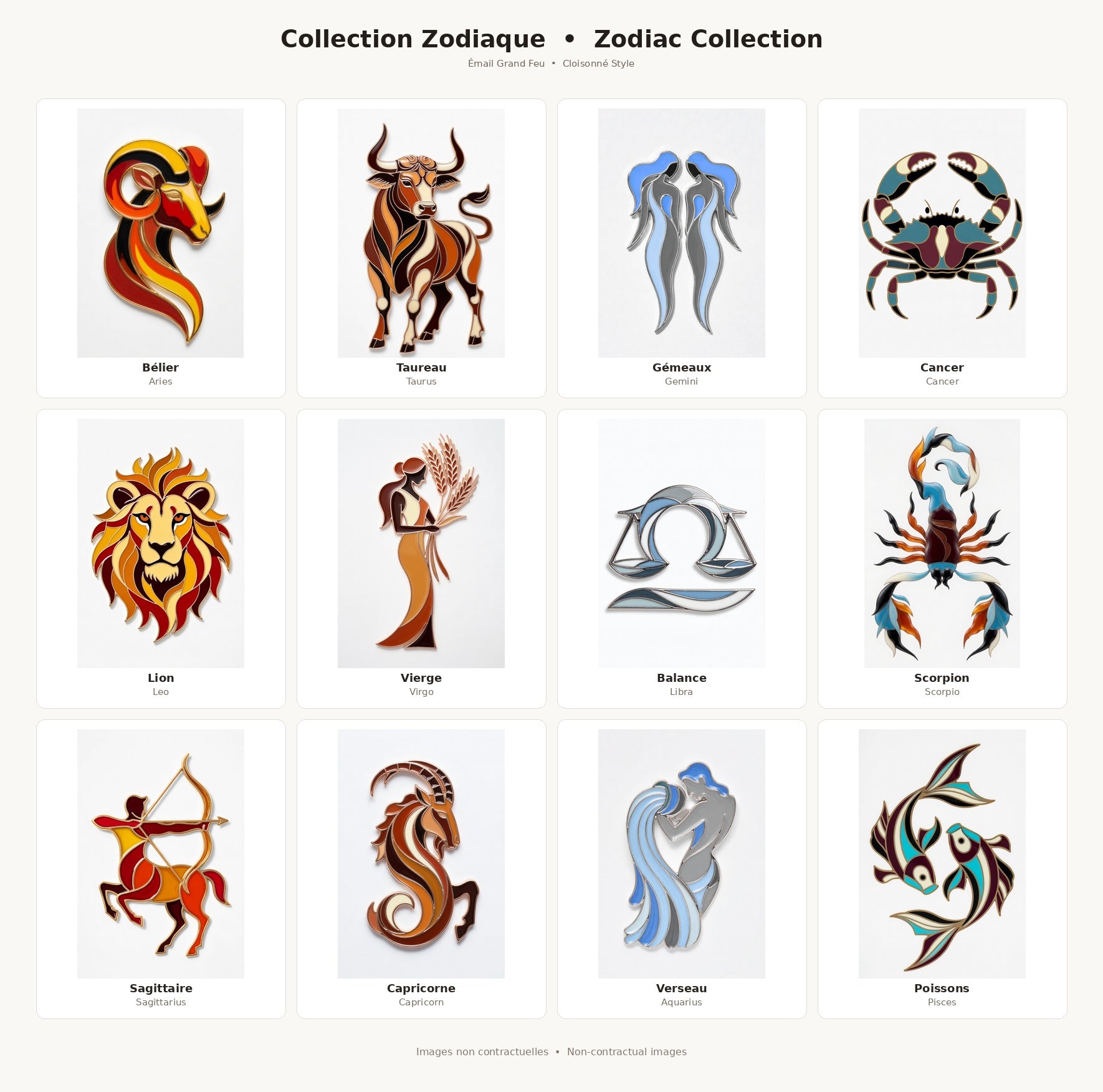 Participez à la création de notre Collection Zodiaque